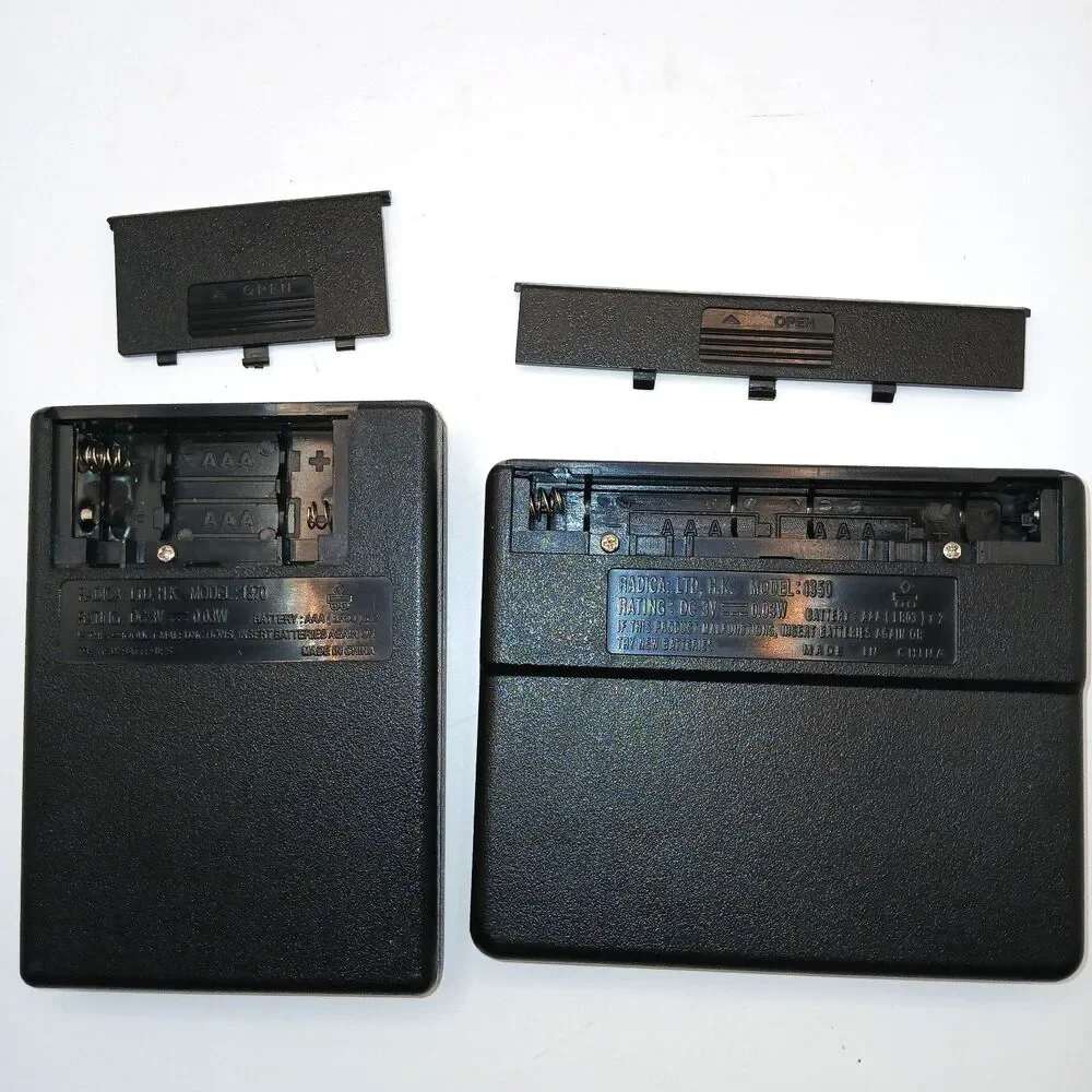 Lot Of 2 Radica Electronic Handheld Games Blackjack 21 Casino Slot Tested Work